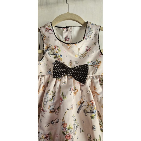 NWT Laura Ashley London girl sleeveless dress Sz 5 fully lined - Picture 4 of 11